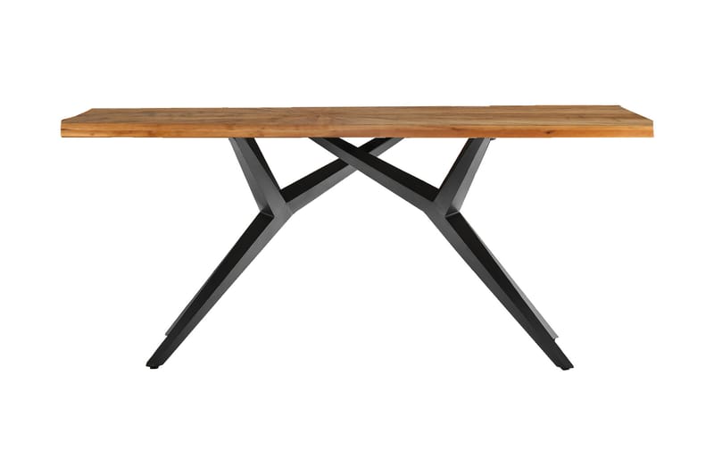 Matbord Raital 180x100 cm - Återvunnen Teak/Svart - Möbler - Bord & matgrupp - Matbord & köksbord