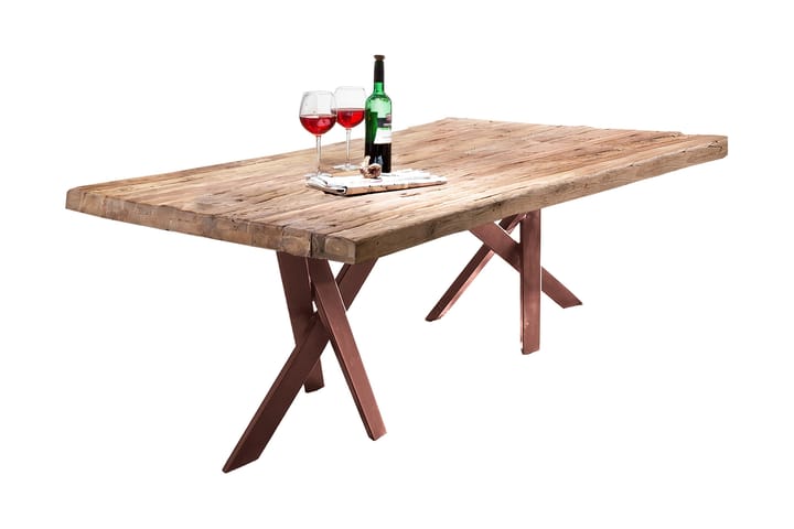 Matbord Raital 240 cm - Återvunnen Teak/Brun - Möbler - Bord & matgrupp - Matbord & köksbord