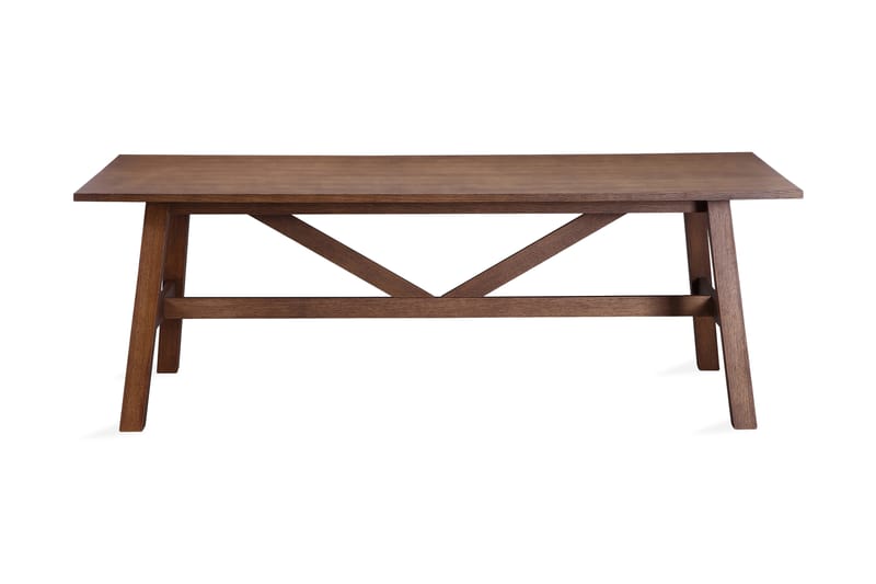 Matbord Redex 220 cm - Brun - Möbler - Bord - Matbord & köksbord