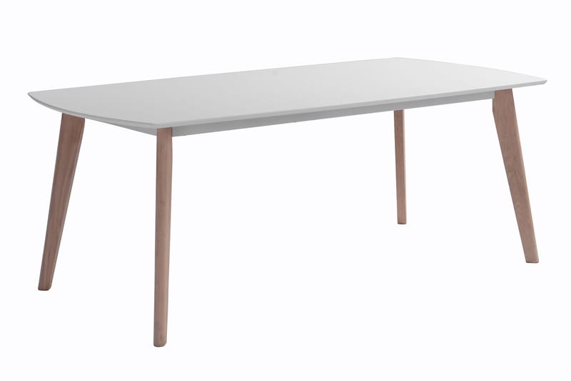 Matbord Samsø Förlängningsbart 195x95 cm - Vit|Vitpigmenterad - Möbler - Bord & matgrupp - Matbord & köksbord