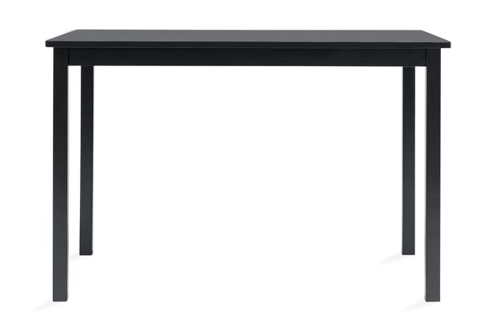 Matbord svart 114x71x75 cm massivt gummiträ - Svart - Möbler - Bord & matgrupp - Matbord & köksbord