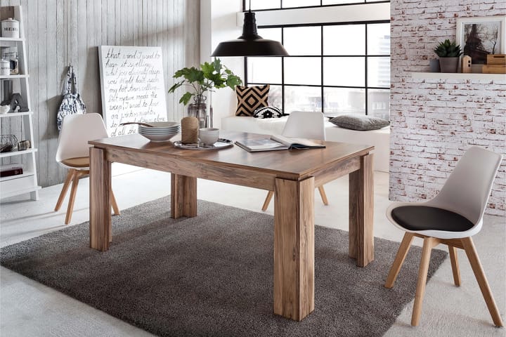 Matbord Teena Förlägningsbart 160 cm - Valnöt - Möbler - Bord & matgrupp - Matbord & köksbord