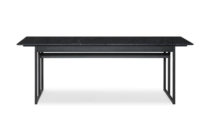 Matbord Titania 220 cm Marmor - Svart - Möbler - Matgrupper - Rektangulär matgrupp