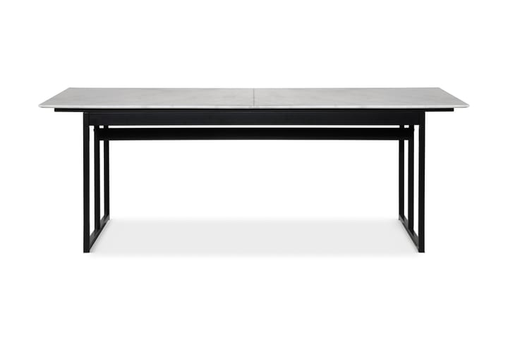 Matbord Titania 220 cm Marmor - Svart - Möbler - Bord & matgrupp - Matbord & köksbord