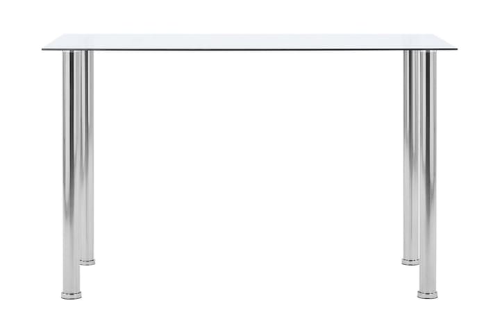 Matbord transparent 120x60x75 cm härdat glas - Transparent - Möbler - Bord & matgrupp - Matbord & köksbord