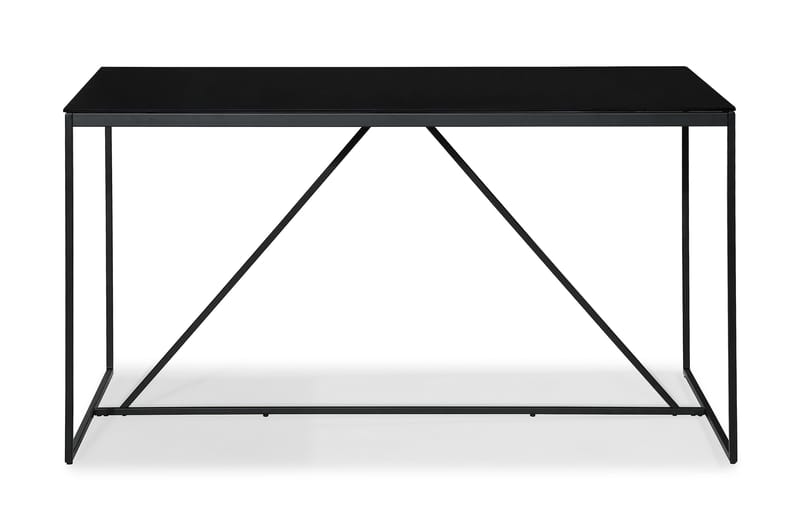 Matbord Treni 140 cm - Glas|Metall - Möbler - Bord & matgrupp - Avlastningsbord & sidobord - Brickbord & småbord