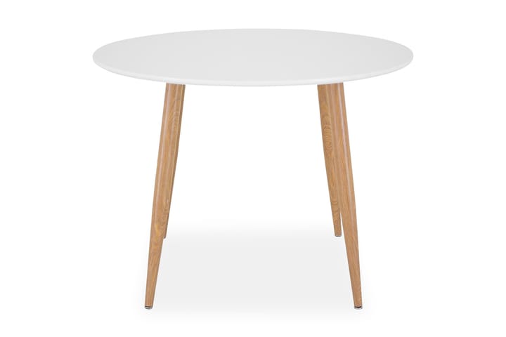 Matbord Trym 100 cm Runt - Vit - Möbler - Bord & matgrupp - Matbord & köksbord