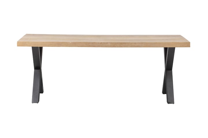 Matbord Tuor X-Formade Ben 180 cm - Natur/Svart - Möbler - Bord & matgrupp - Matbord & köksbord