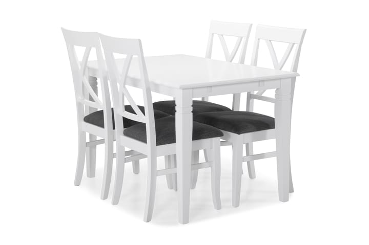 Matbord Twain Förlängningsbart 120 cm - Vit - Möbler - Bord & matgrupp - Matbord & köksbord