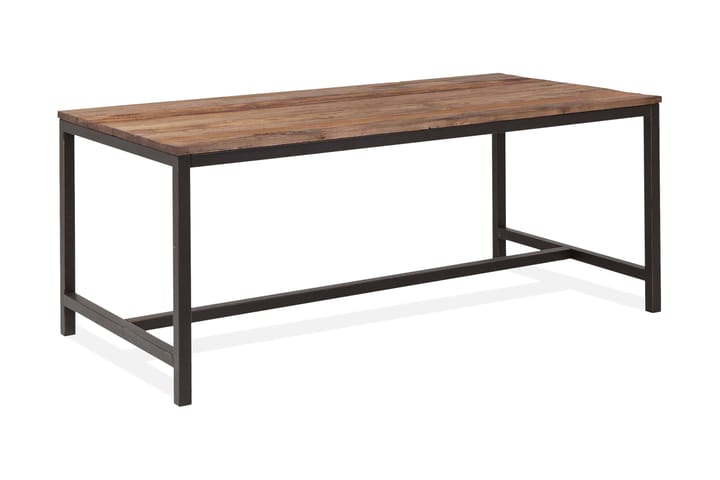 Matbord Vintage 180 cm - Brun|Svart - Möbler - Fåtölj & stolar - Matstol & köksstol