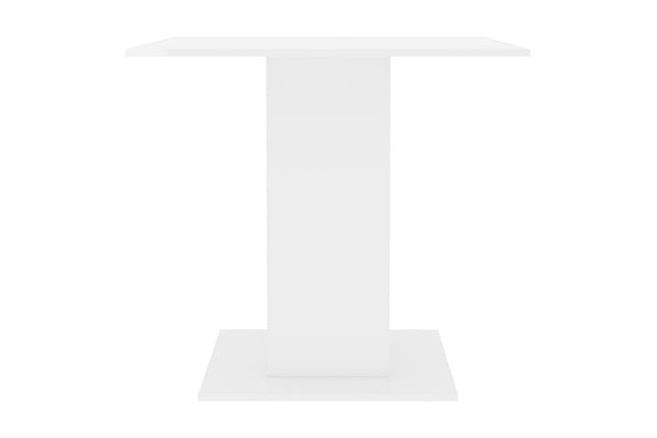 Matbord vit högglans 80x80x75 cm spånskiva - Vit högglans - Möbler - Bord & matgrupp - Matgrupp