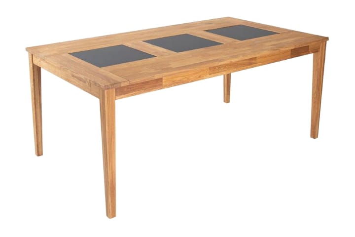 Matbord Walleser 180 cm Granit - Brun - Möbler - Bord & matgrupp - Matbord & köksbord