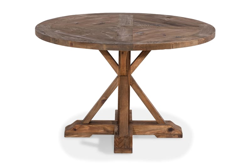 Matbord Yorkshire 120 cm Rund - Natur - Möbler - Fåtölj & stolar - Matstol & köksstol