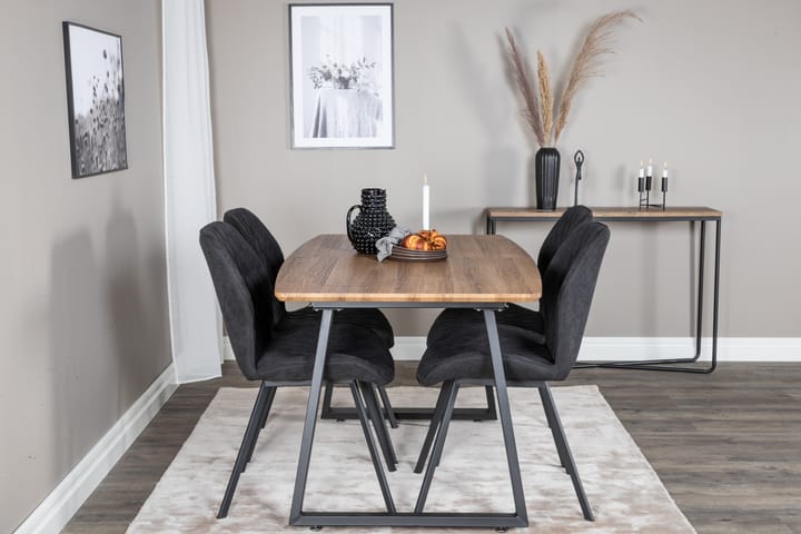 Förlängningsbart Leah Matbord med 4 st Sumoas Matstol - Möbler - Bord & matgrupp - Matgrupp