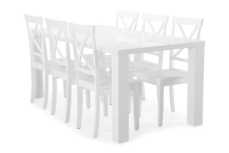 Matbord Jack med 6 st Nadica stolar