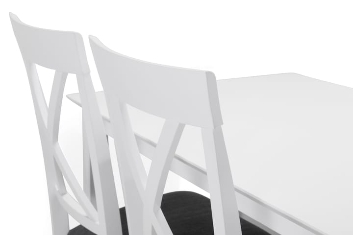 Matbord Matilda med 4 st Twain stolar - Vit - Möbler - Bord & matgrupp - Matgrupp