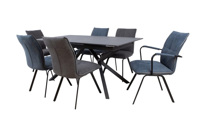 Matgrupp Eddy med 6 stolar - Möbler - Bord & matgrupp - Matgrupp