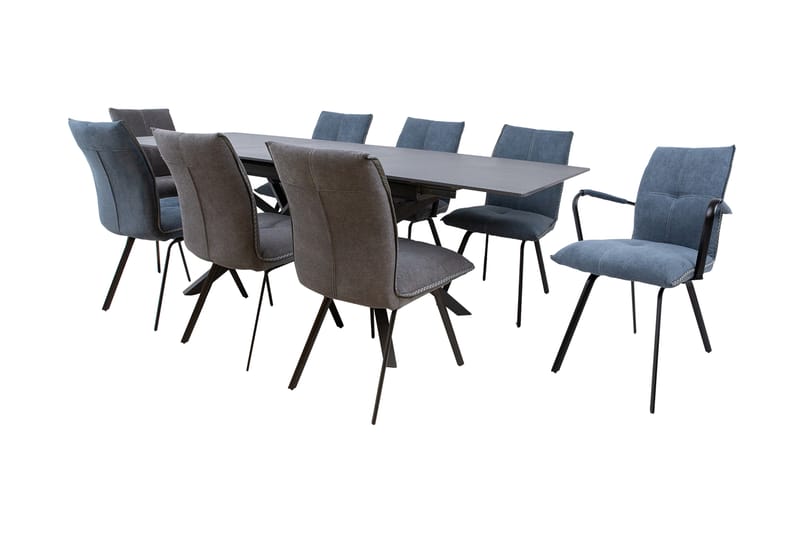 Matgrupp Eddy med 8 stolar - Möbler - Bord & matgrupp - Matgrupp