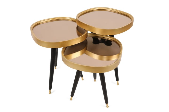 Satsbord Helleby - Guld - Möbler - Bord - Satsbord