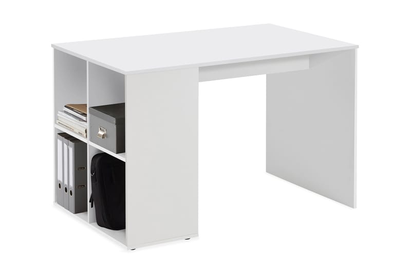 Skrivbord Evania 117 cm med Hylla - Vit - Möbler - Bord - Skrivbord