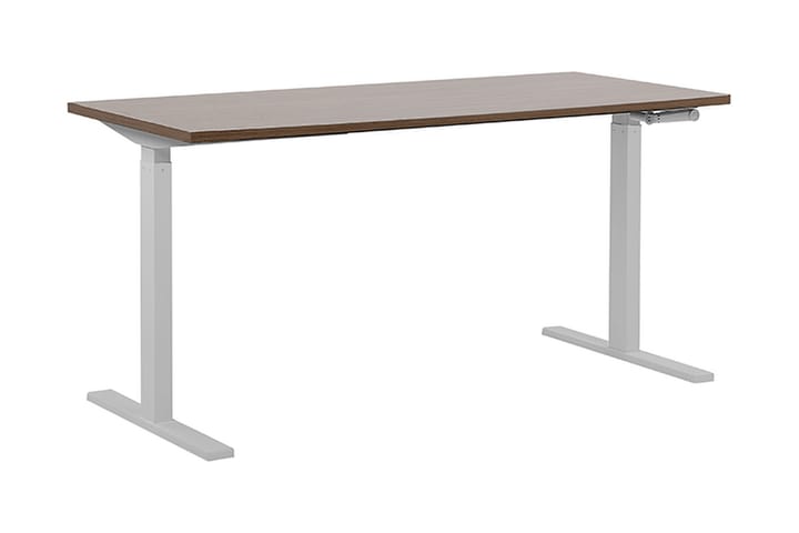 Skrivbord Myska Manuellt Justerbart 180x80 cm - Trä|Natur - Möbler - Bord - Skrivbord