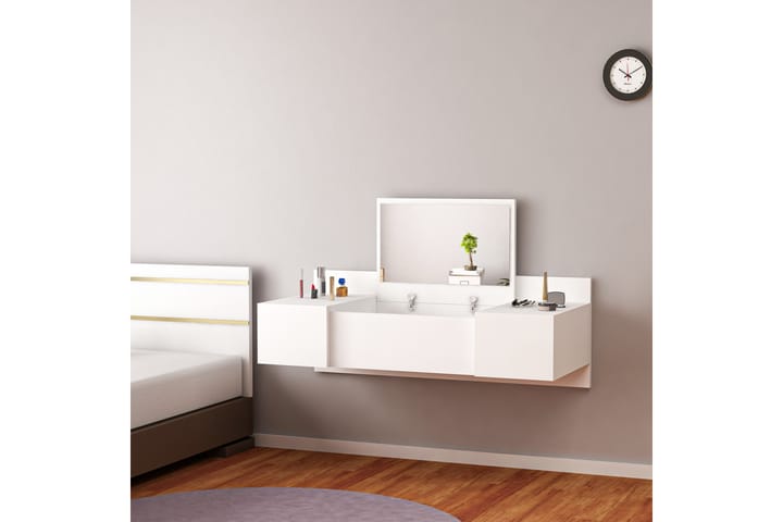 Sminkbord Saviana 100 cm - Vit - Möbler - Bord & matgrupp - Sminkbord & toalettbord
