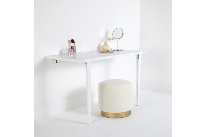 Sminkbord Thetis 90x75 cm Vit - Hanah Home - Möbler - Bord & matgrupp - Sminkbord & toalettbord
