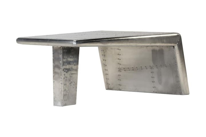 Aviator Soffbord aluminium vintage flygplanstema - Silver - Möbler - Bord & matgrupp - Soffbord