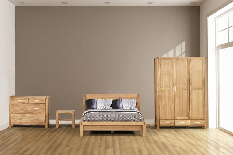 Sängbord Chicago New 50 cm - Ek - Möbler - Bord - Soffbord