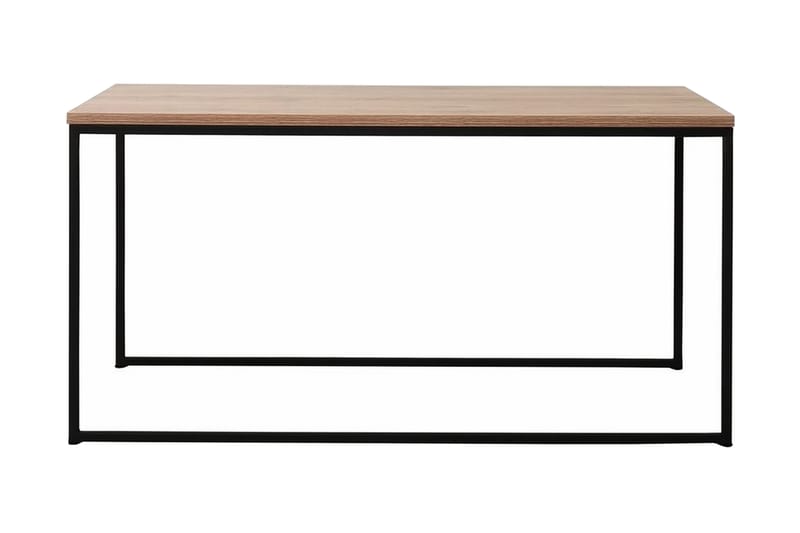 Satsbord Gadek 100 cm 2 Bord - Valnötsbrun/Svart - Möbler - Bord & matgrupp - Avlastningsbord & sidobord - Satsbord