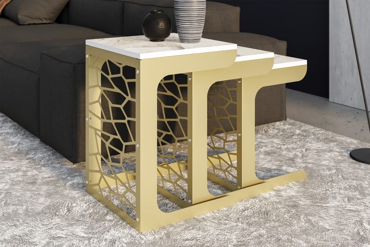 Satsbord Sinnerbo - Guld - Möbler - Bord & matgrupp - Soffbord