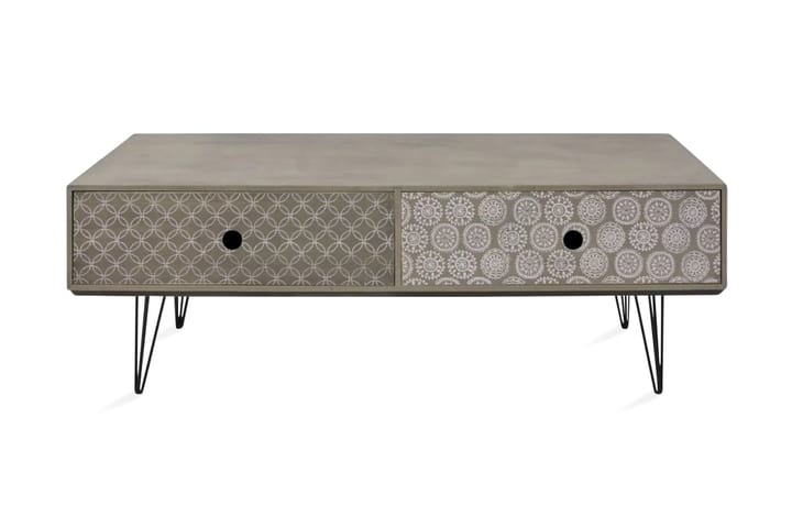 Soffbord 100x60x35 cm grå - Grå - Möbler - Bord & matgrupp - Soffbord