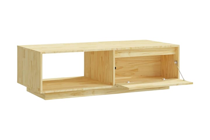 Soffbord 110x50x33,5 cm massiv furu - Brun - Möbler - Bord & matgrupp - Soffbord