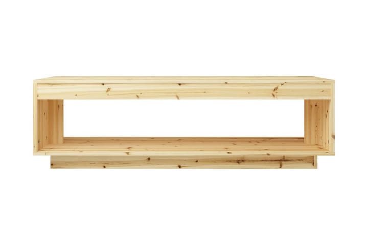 Soffbord 110x50x33,5 cm massivt granträ - Brun - Möbler - Bord & matgrupp - Soffbord