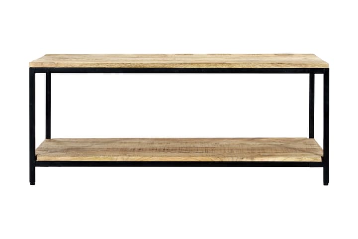 Soffbord 110x60x45 cm massivt mangoträ - Brun - Möbler - Bord & matgrupp - Soffbord