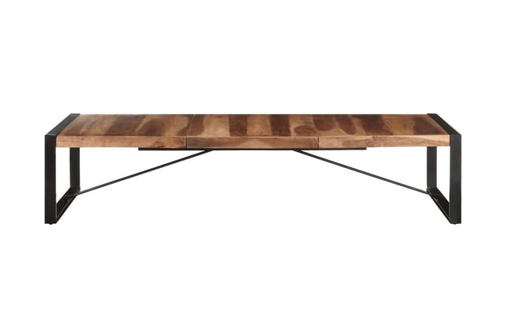 Soffbord 180x90x40 cm massivt trä med sheshamyta - Brun - Möbler - Bord & matgrupp - Soffbord