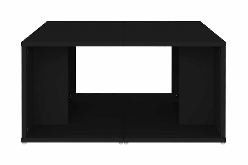 Soffbord 4 st svart 33x33x33 cm spånskiva - Svart - Möbler - Bord & matgrupp - Soffbord