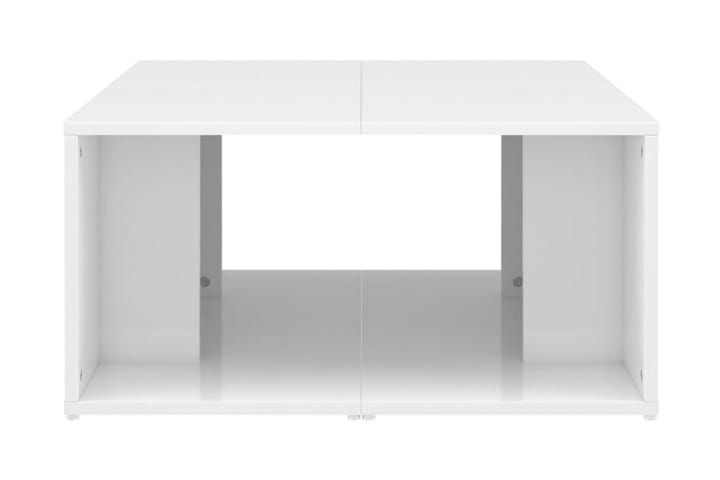 Soffbord 4 st vit högglans 33x33x33 cm spånskiva - Vit - Möbler - Bord & matgrupp - Soffbord