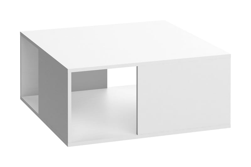 Soffbord 4You 80 cm med Förvaring Hylla Vit - VOX - Möbler - Bord & matgrupp - Soffbord