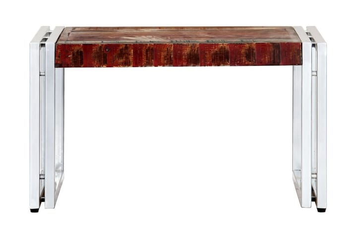 Soffbord 60x60x35 cm massivt återvunnet trä - Flerfärgad - Möbler - Bord & matgrupp - Soffbord