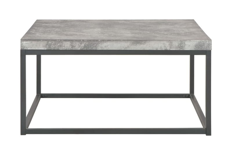 Soffbord 75x75x38 cm betonggrå - Grå - Möbler - Bord & matgrupp - Soffbord