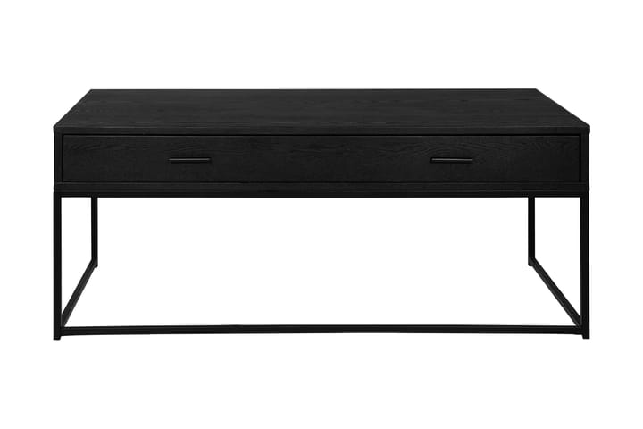 Soffbord Ahlois 120 cm med Förvaring Låda - Svart - Möbler - Bord & matgrupp - Soffbord