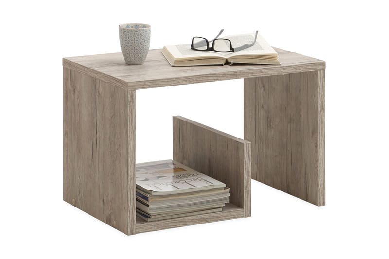 Soffbord Bimokre 59 cm med Förvaring Hyllor - Trä - Möbler - Bord & matgrupp - Soffbord