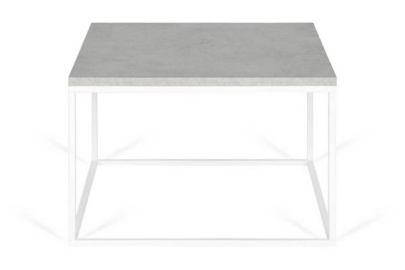 Soffbord Brukom 60 cm - Betonggrå/Vit - Möbler - Bord & matgrupp - Soffbord