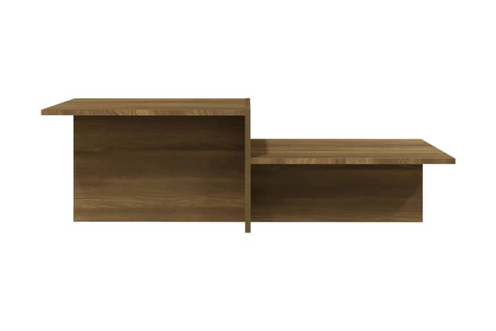 Soffbord brun ek 102x50x45 cm konstruerat trä - Brun - Möbler - Bord & matgrupp - Soffbord