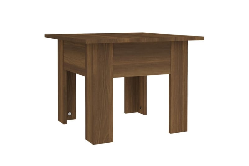 Soffbord brun ek 55x55x42 cm spånskiva - Brun - Möbler - Bord & matgrupp - Soffbord