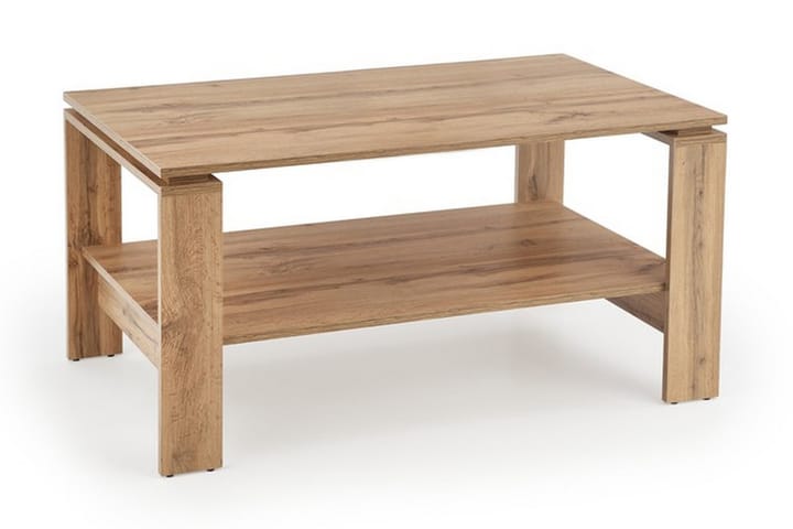 Soffbord Cann 110 cm med Förvaring Hylla - Brun - Möbler - Bord & matgrupp - Soffbord