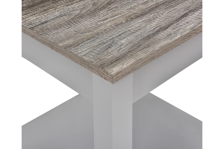Soffbord Carver 90 cm Grå - Dorel Home - Möbler - Bord & matgrupp - Soffbord
