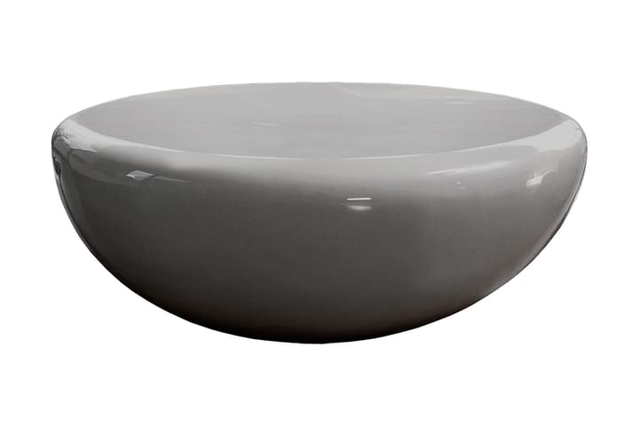 Soffbord Caturano 100 cm Runt - Glasfiber/Grå - Möbler - Bord & matgrupp - Soffbord