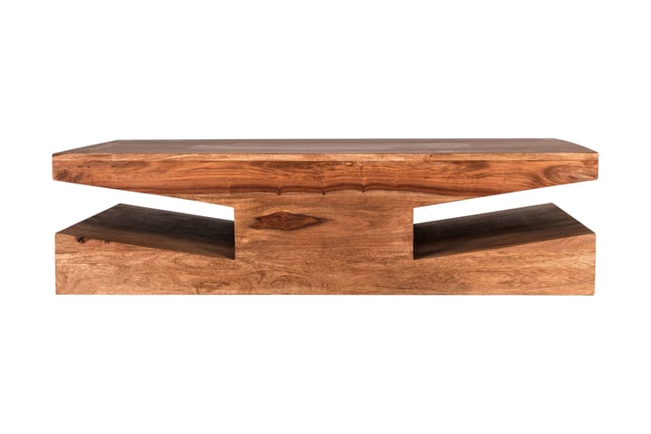 Soffbord Christechurch 115 cm med Förvaring Hylla - Akacia - Möbler - Bord & matgrupp - Soffbord